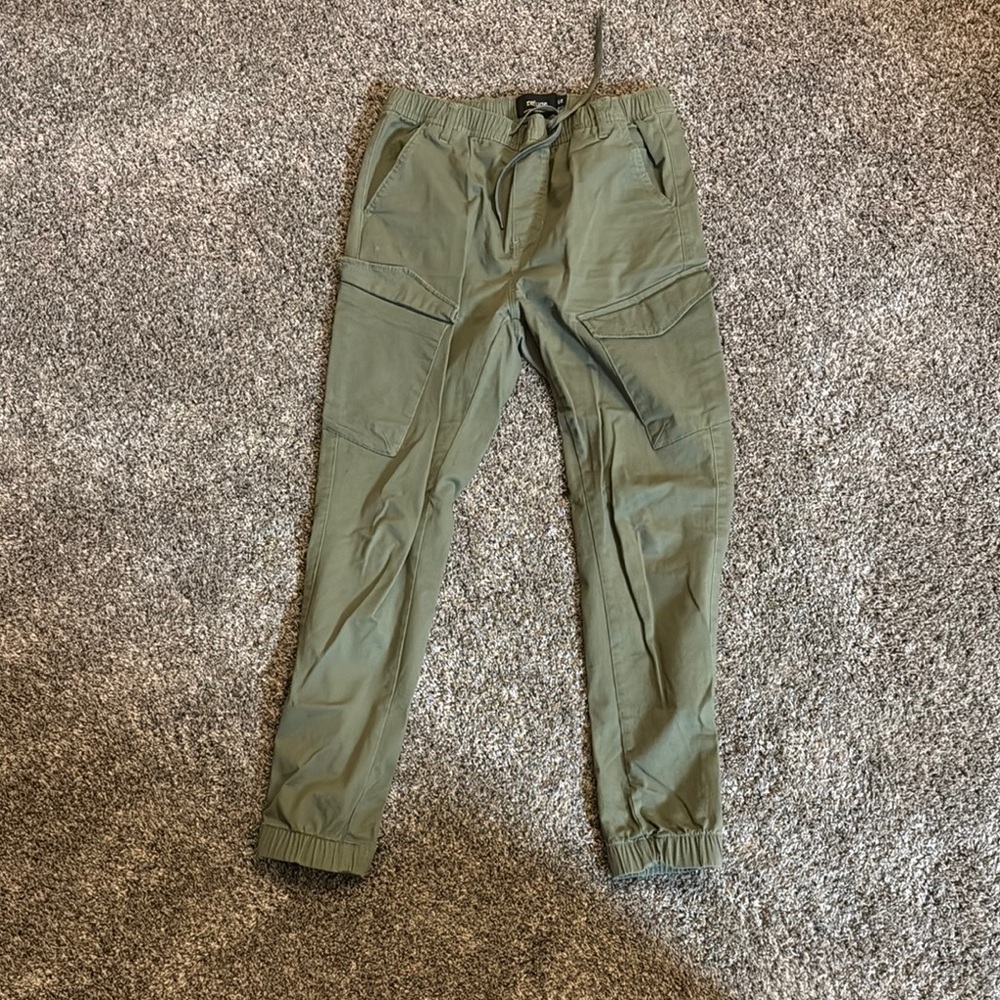 Olive Green Men's Jogger Pants